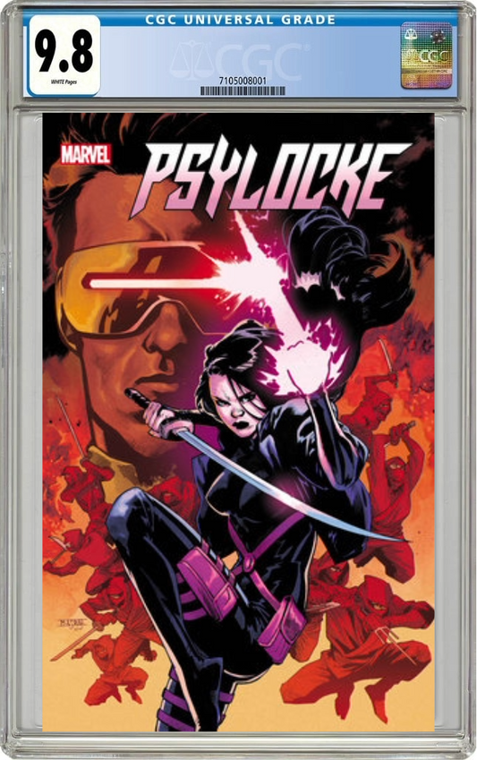 Psylocke #1 A Mahmud Asrar Alyssa Wong (11/13/2024) Marvel CGC 9.8