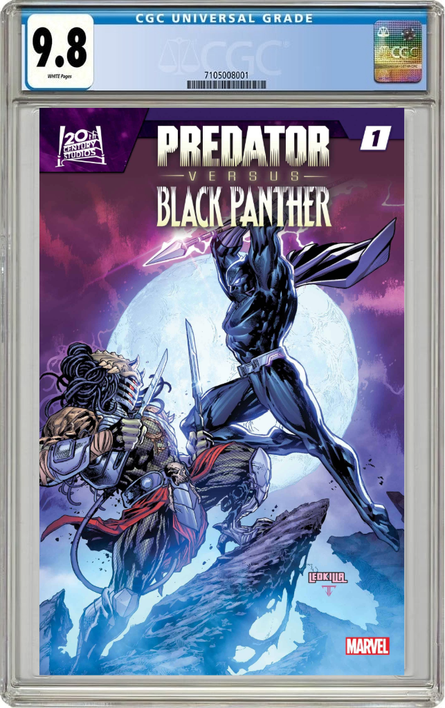 Predator Vs Black Panther #1 A (Of 4) Ken Lashley Ben Percy (08/21/2024) Marvel CGC 9.8