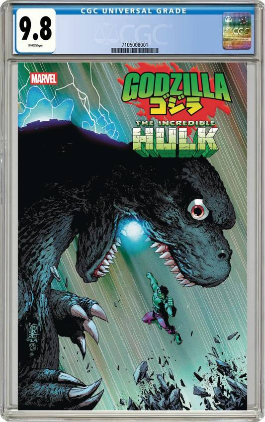 Godzilla Vs Hulk #1 A Giuseppe Camuncoli Gerry Duggan (04/16/2025) Marvel CGC 9.8