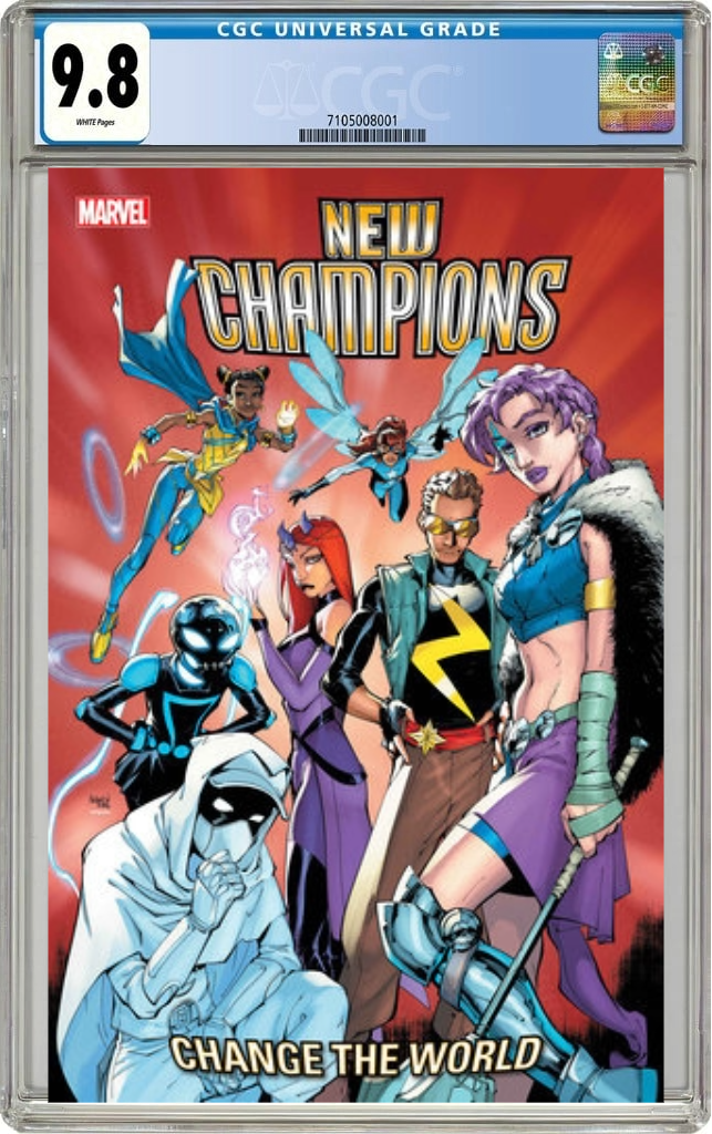 New Champions #1 A Gleb Melnikov Steve Foxe (01/08/2025) Marvel CGC 9.8