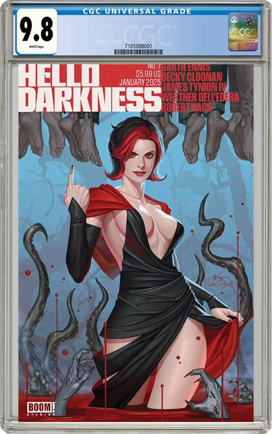 Hello Darkness #7 (Of 12) D In-Hyuk Lee Variant (01/29/2025) Boom CGC 9.8