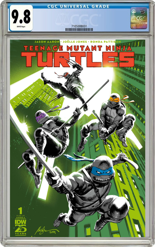 Teenage Mutant Ninja Turtles 2024) #1 A Rafael Albuquerque (07/24/2024) Idw CGC 9.8