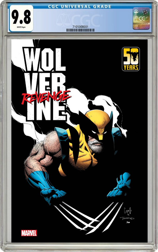 Wolverine Revenge Red Band #4 A (Of 5) Greg Capullo Jonathan Hickman (Polybag) (11/27/2024) Marvel CGC 9.8