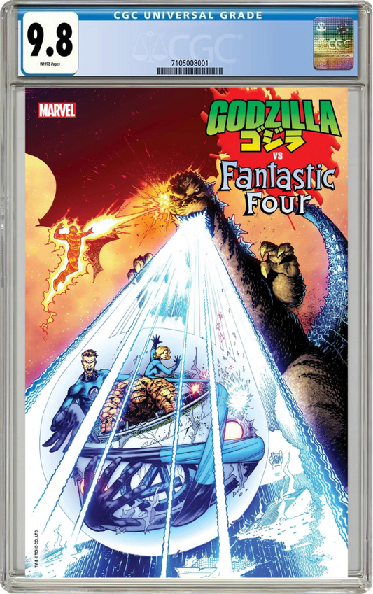 Godzilla Vs. Fantastic Four #1 A Adam Kubert Ryan North (03/19/2025) Marvel CGC 9.8