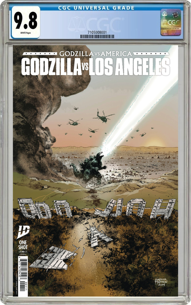 Godzilla Vs America Los Angeles A Gabriel Hardman (04/30/2025) Idw CGC 9.8