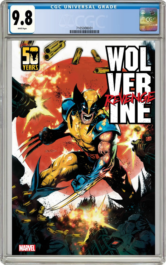 Wolverine Revenge #4 C (Of 5) Patrick Gleason Variant (11/27/2024) Marvel CGC 9.8