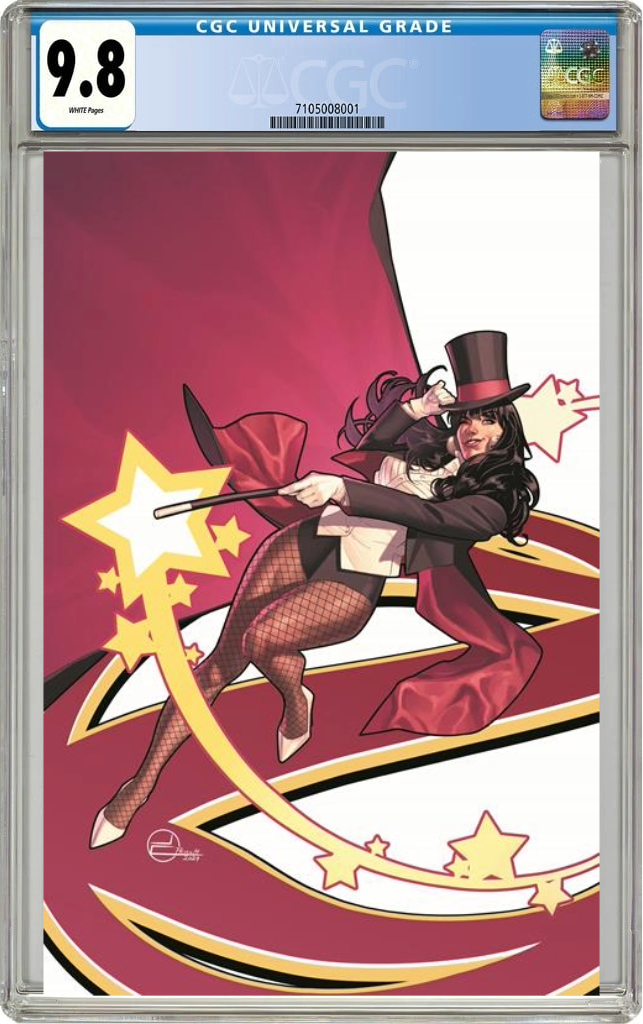 Zatanna #1 (Of 6) A Jamal Campbell (02/19/2025) Dc CGC 9.8