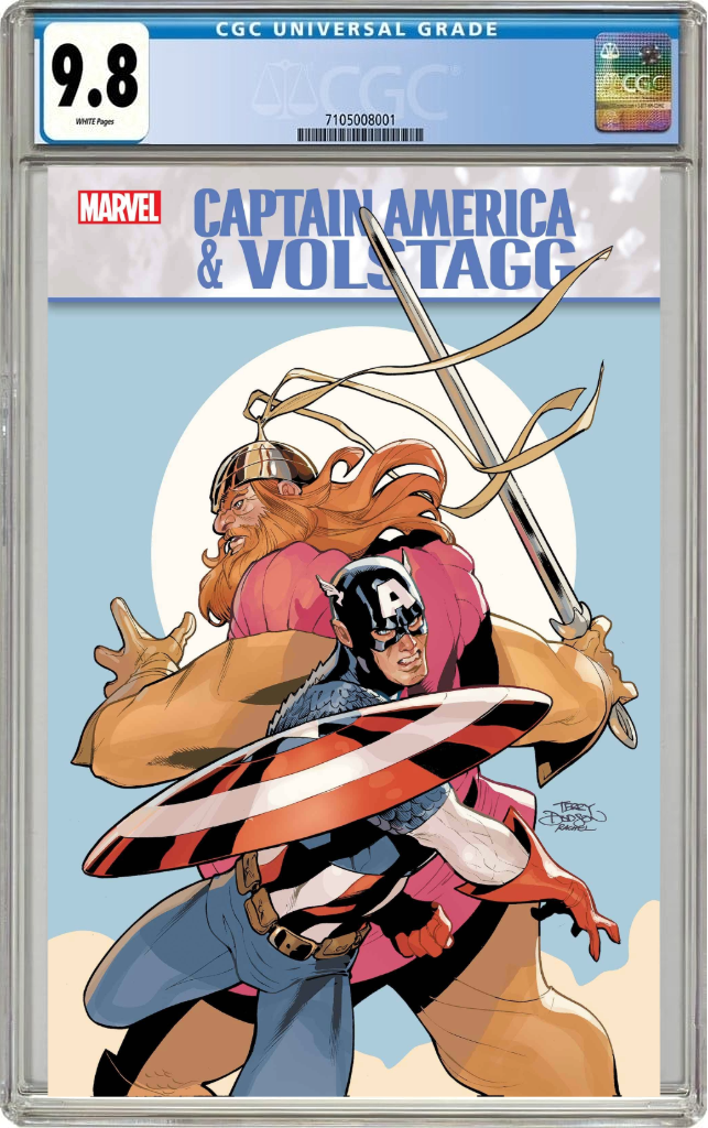 Captain America & Volstagg #1 A Terry Dodson J. Michael Straczynski (02/26/2025) Marvel CGC 9.8