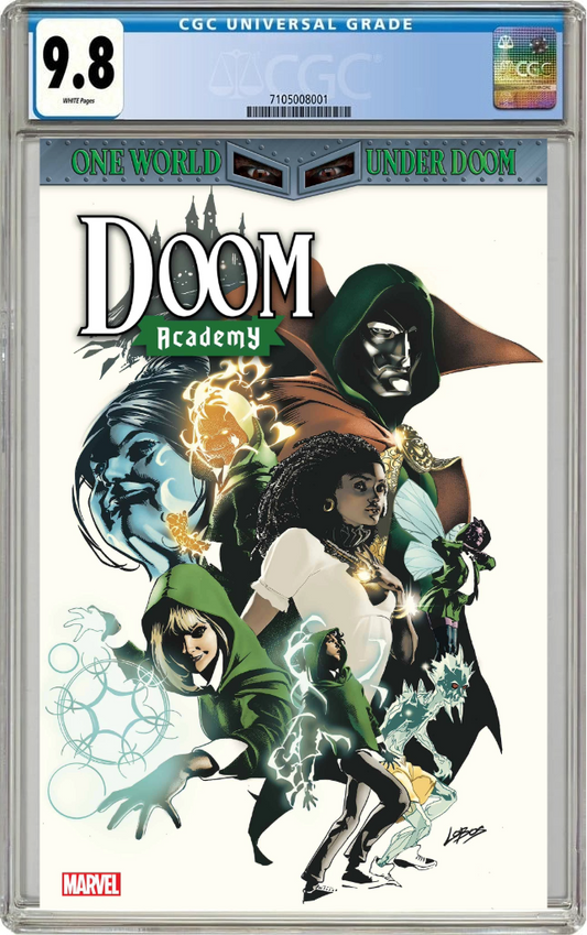 Doom Academy #1 A Pablo Villalobos MacKenzie Cadenhead (02/19/2025) Marvel CGC 9.8