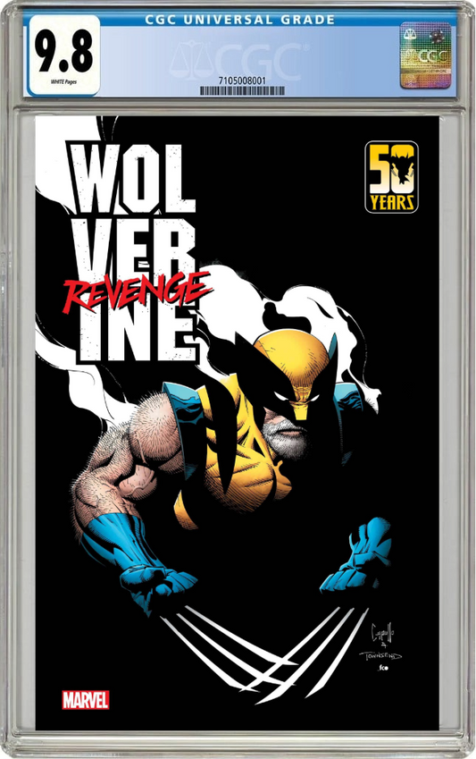 Wolverine Revenge #4 A (Of 5) Greg Capullo Jonathan Hickman (11/27/2024) Marvel CGC 9.8