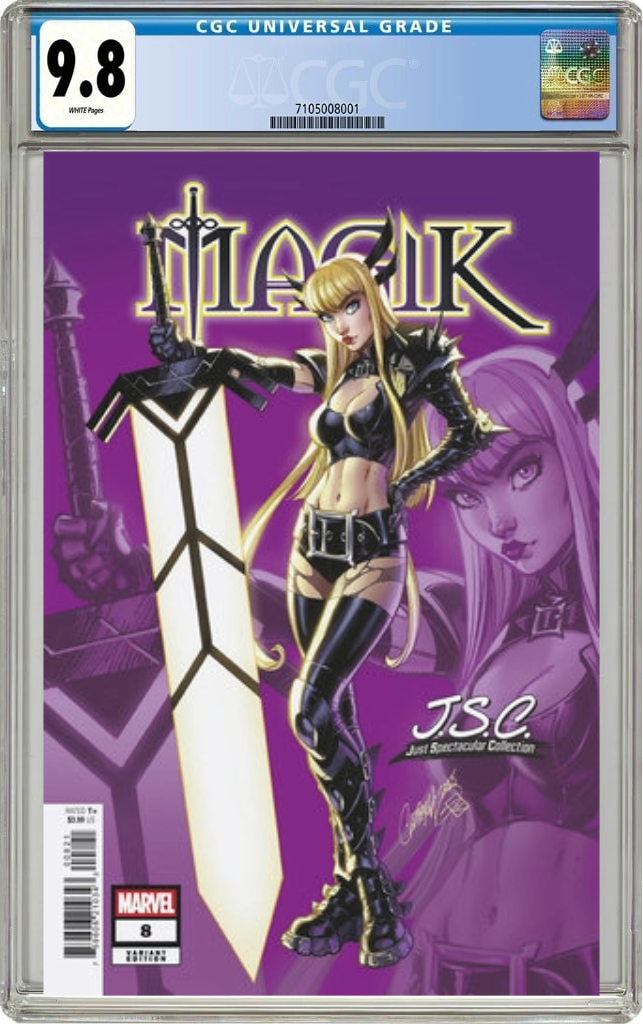 Magik #8 C J Scott Campbell Variant (08/13/2025) Marvel CGC 9.8 - Golden Apple Comics