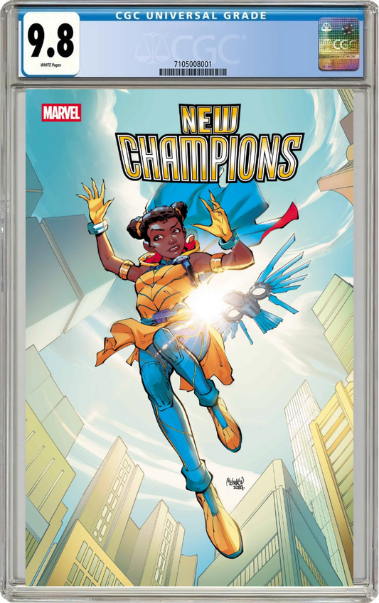 New Champions #4 A Gleb Melnikov Steve Foxe (04/23/2025) Marvel CGC 9.8