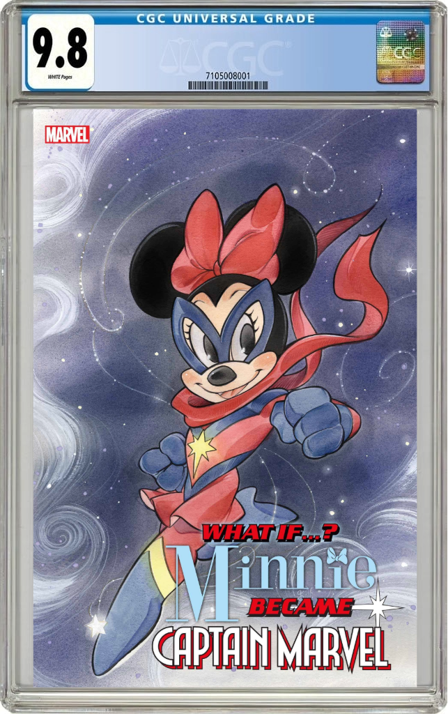 What If Minnie Became Captain Marvel #1 E Peach Momoko Variant (11/20/2024) Marvel CGC 9.8