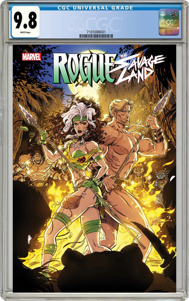 Rogue The Savage Land #2 A Kaare Andrews Tim Seeley (02/26/2025) Marvel CGC 9.8