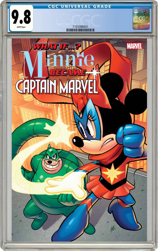 What If Minnie Became Captain Marvel #1 C Elena Casagrande Variant (11/20/2024) Marvel CGC 9.8