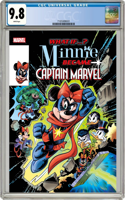 What If Minnie Became Captain Marvel #1 A Giada Perissinotto Steve Behling Homage (11/20/2024) Marvel CGC 9.8