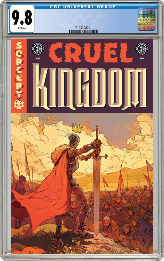 Ec Cruel Kingdom #1 (Of 5) A Adam Pollina (01/08/2025) Oni CGC 9.8