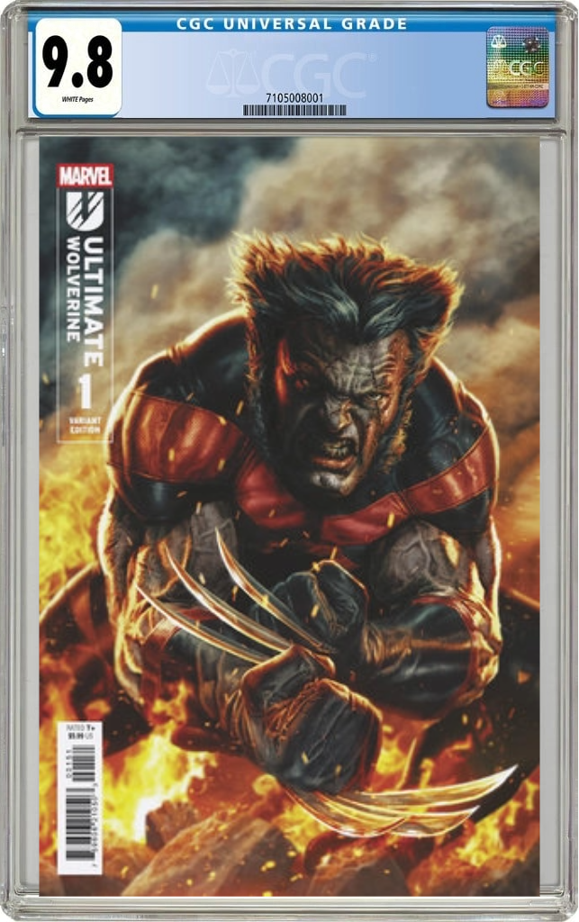 Ultimate Wolverine #1 E Lee Bermejo Variant (01/15/2025) Marvel CGC 9.8