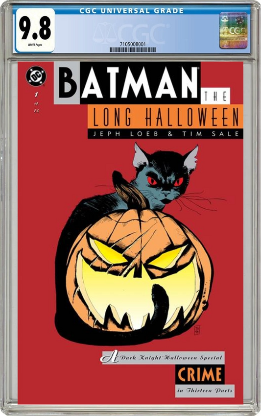 Batman The Long Halloween #1 Facsimile Edition A Tim Sale Jeph Loeb (01/29/2025) Dc CGC 9.8