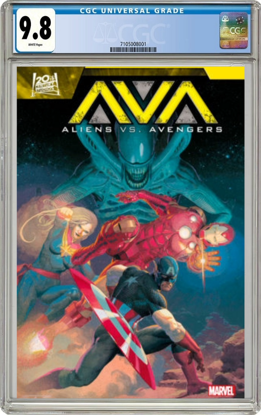 Aliens Vs. Avengers #1 A Esad Ribic (07/24/2024) Marvel CGC 9.8