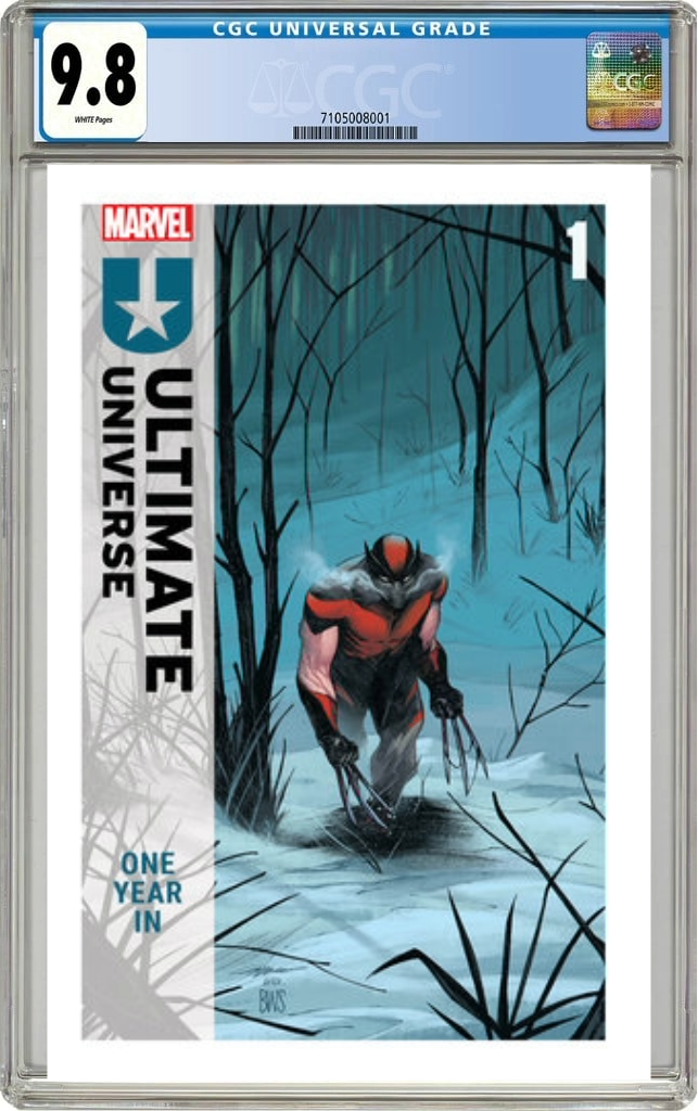 Ultimate Universe One Year In #1 B Alessandro Cappuccio Spoiler Variant (12/11/2024) Marvel CGC 9.8