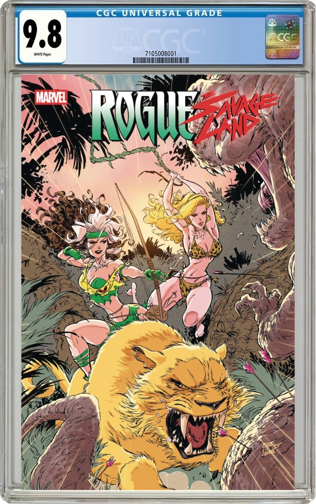 Rogue The Savage Land #4 A Kaare Andrews Tim Seeley (04/30/2025) Marvel CGC 9.8