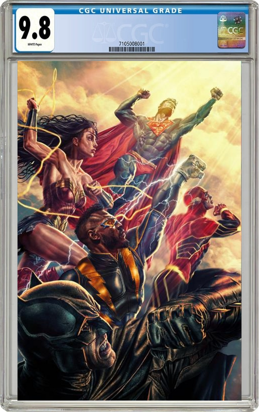 Justice League Unlimited #6 B Lee Bermejo Variant (We Are Yesterday) (04/23/2025) Dc CGC 9.8