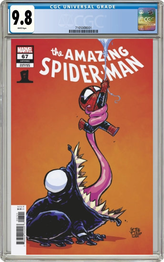 Amazing Spider-Man #67 C Skottie Young 8 Deaths Of Spider-Man Variant (02/12/2025) Marvel CGC 9.8