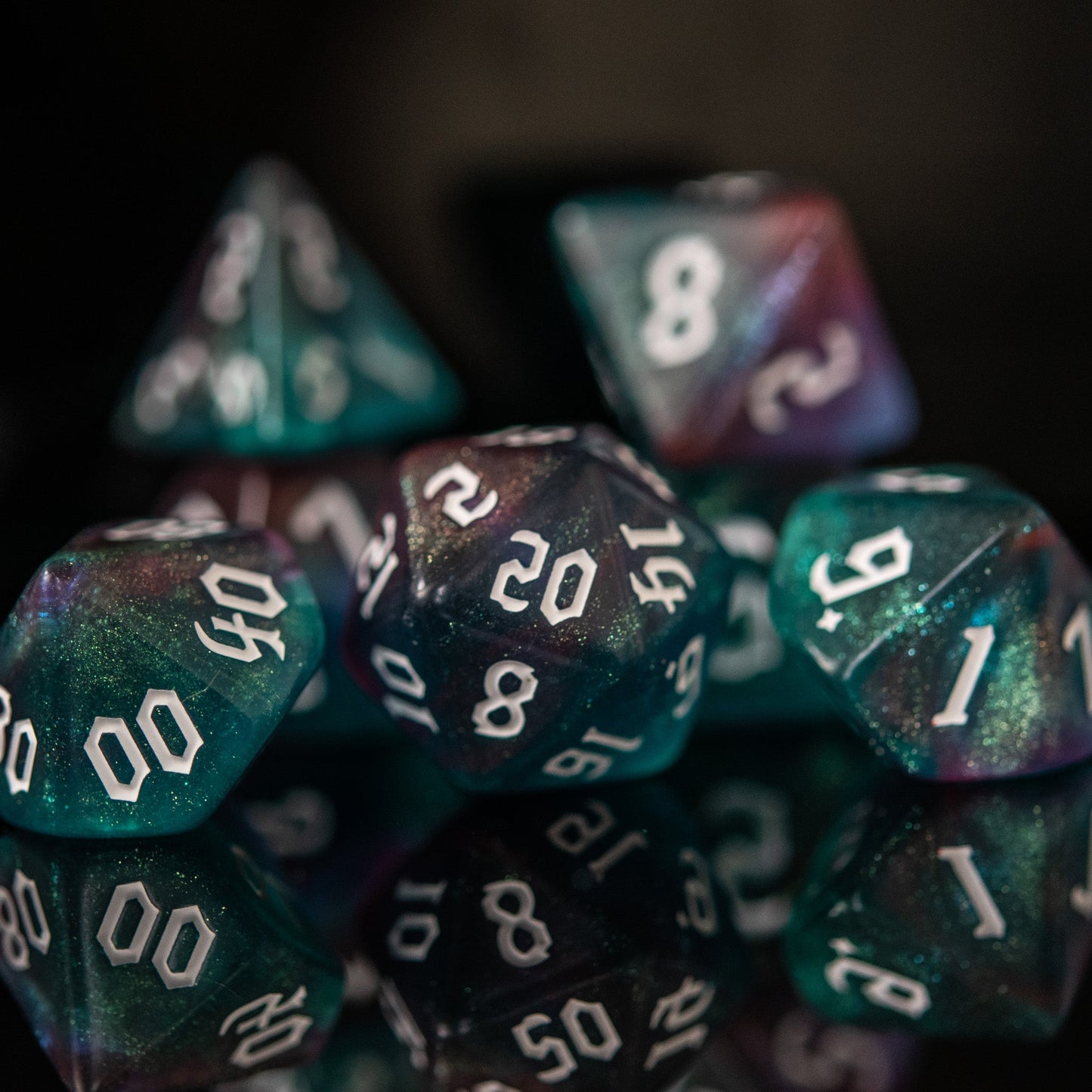 Bard Class Acrylic Dice Set