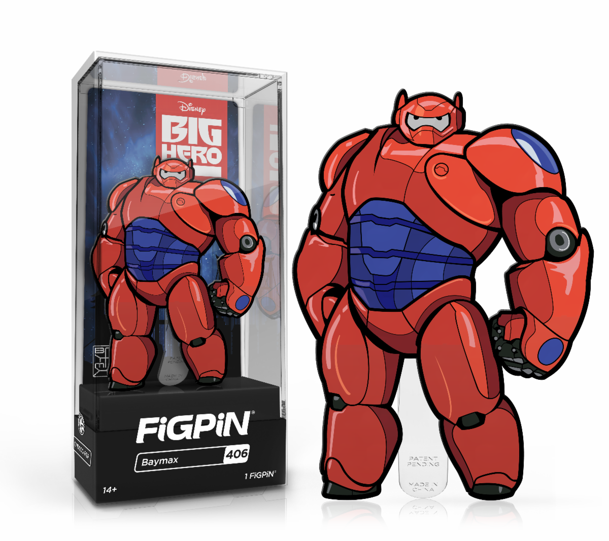 FiGPiN: Big Hero 6 - Baymax [Armor] #406 - Golden Apple Comics