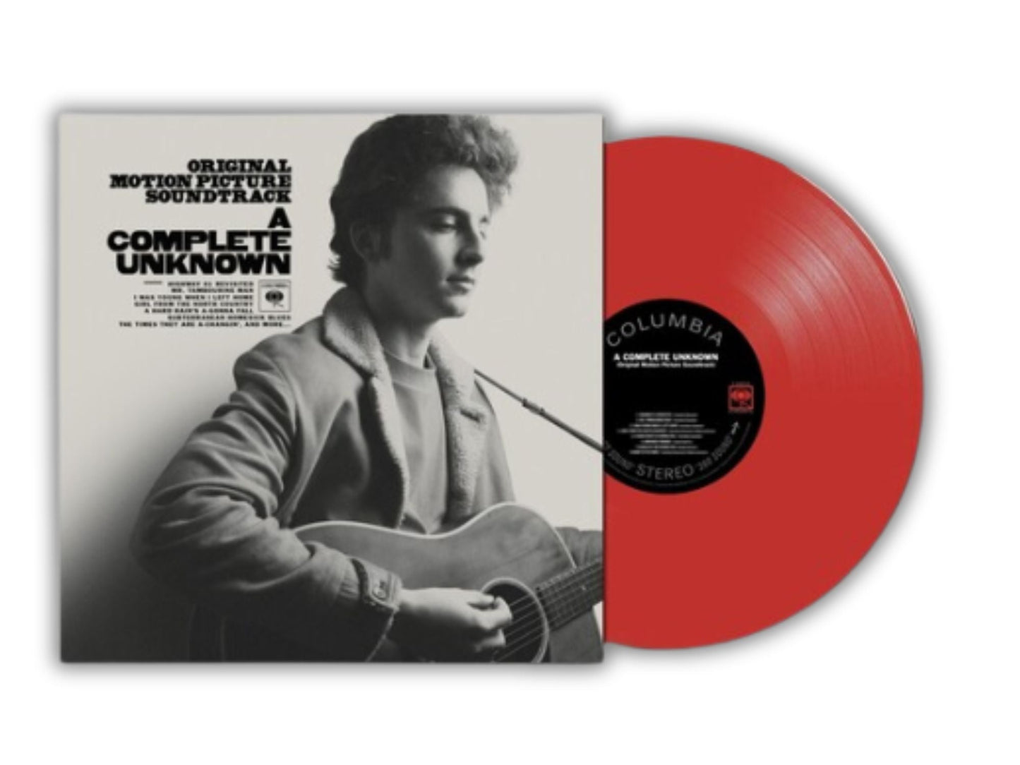 Timothee Chalamet - A Complete Unknown (Original Motion Picture Soundtrack) [Limited Edition Opaque Red Colored Vinyl]