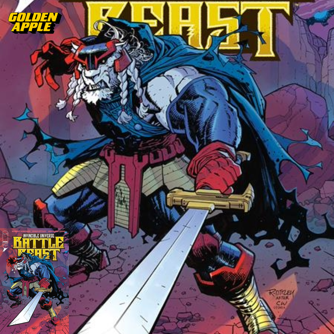 Invincible Universe Battle Beast #1 A2 Cover Set Of 9 1:10 1:25 1:50 1:100 (04/23/2025) Image