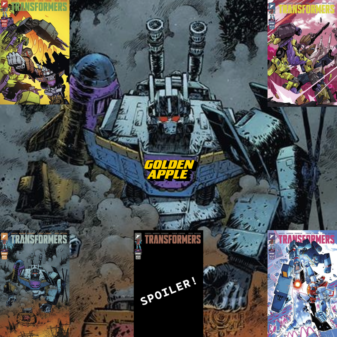 Transformers #16 A1 Cover Set Of 5 1:10 1:25 1:50 (01/08/2025) Image