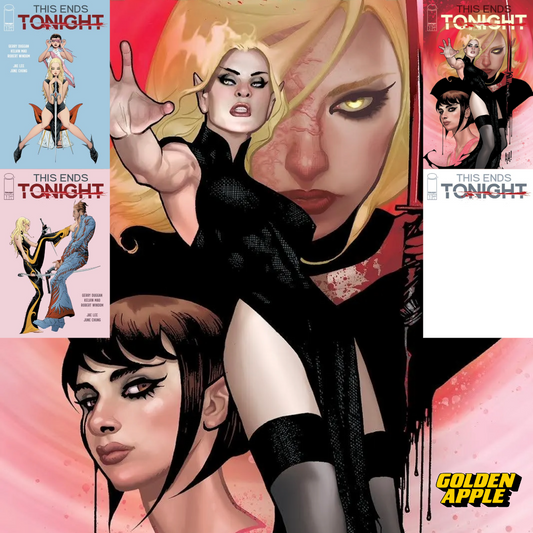 This Ends Tonight #1 (Of 3) A1 Cover Set Of 5 1:10 1:25 1:50 (07/16/2025) Image