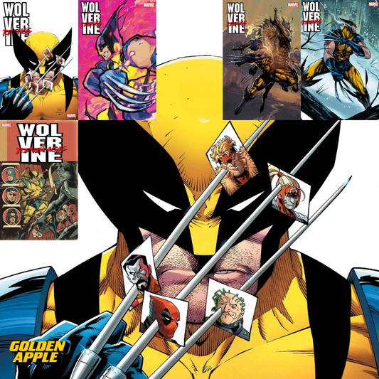 Wolverine Revenge #2 A2 (Of 5) Red Band Mega Cover Set Of 8 Books 1:100 (09/25/2024) Marvel