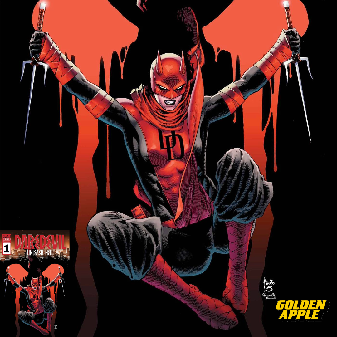 Daredevil Unleash Hell Red Band #1 A1 Cover Set Of 7 Books 1:25 1:50 1:100 (01/08/2025) Marvel