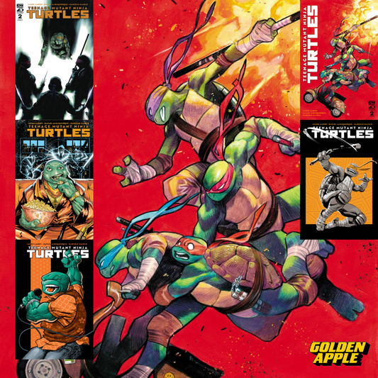 Teenage Mutant Ninja Turtles TMNT 2024 #2 A1 Cover Set 9 Books 1:100 Variant (09/11/2024) IDW