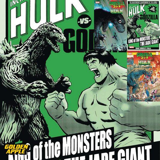 Godzilla Vs Hulk #1 A1 Cover Set Of 10 1:25 1:100 (04/16/2025) Marvel