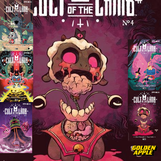 Cult Of The Lamb #4 (Of 4) A1 Cover Set Of 5 Books (10/02/2024) Oni