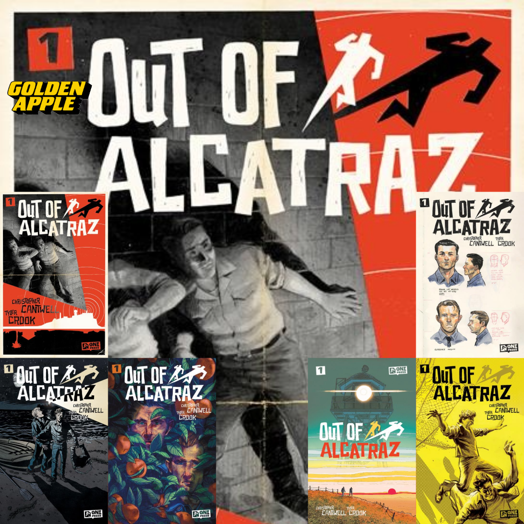 Out Of Alcatraz #1 (Of 5) A1 Cover Set Of 6 1:10 1:20 1:50 (03/19/2025) Oni