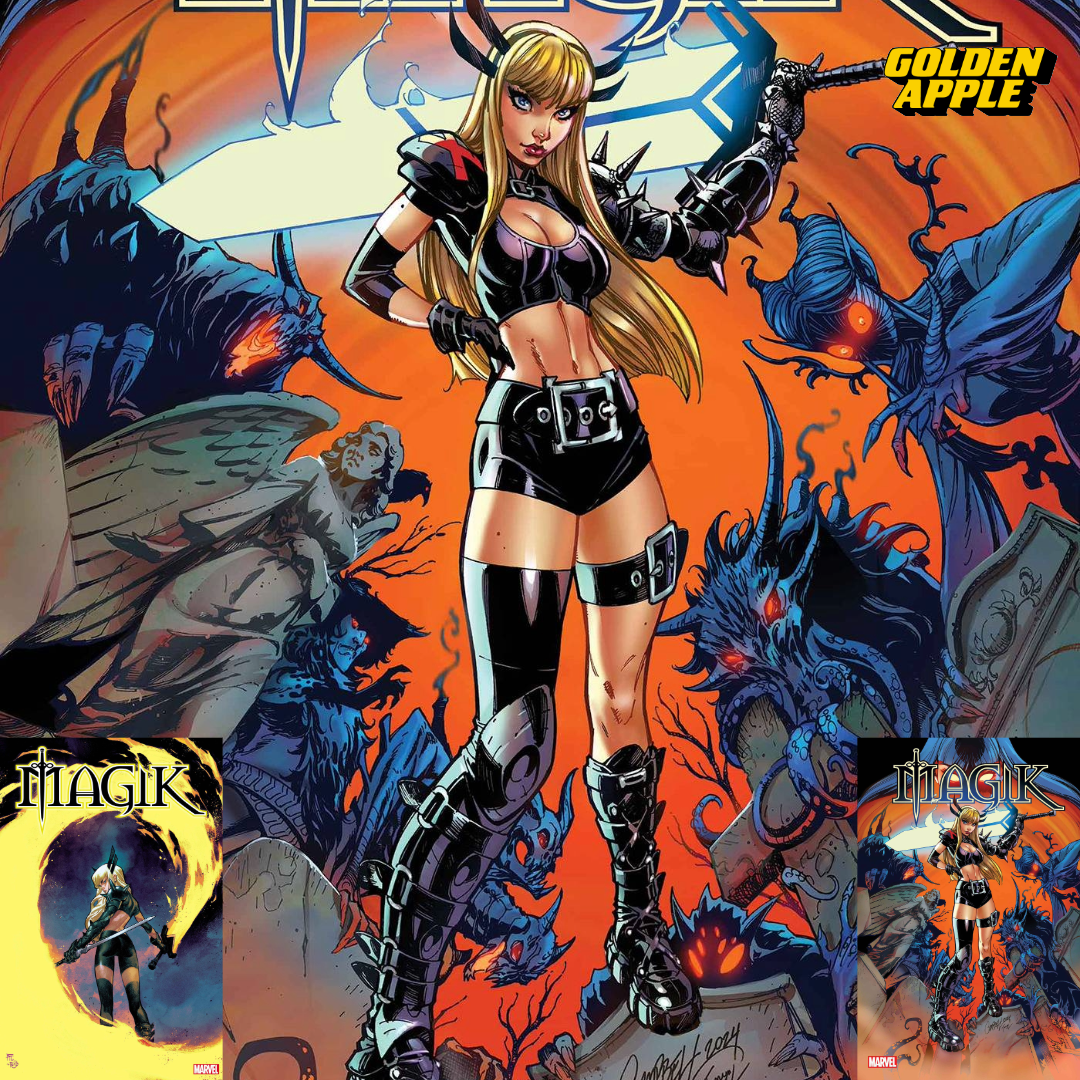 Magik #1 A2 Cover Set Of 8 Books 1:10 1:25 1:100 (01/08/2025) Marvel