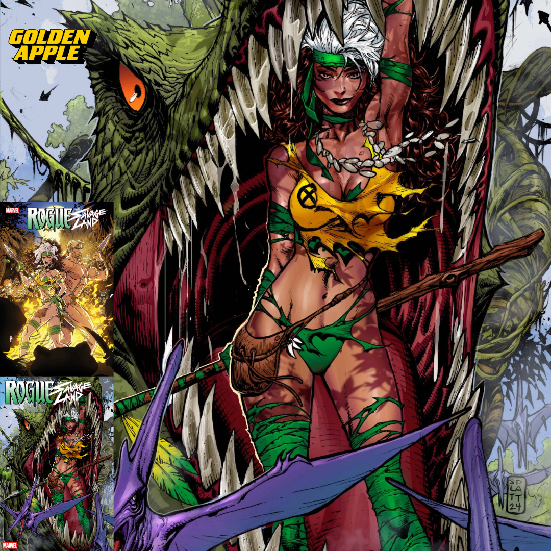 Rogue The Savage Land #2 A1 Cover Set Of 5 1:25 1:100 (02/26/2025) Marvel