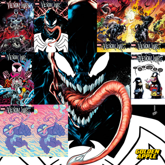 Venom War #1 A1 Cover Set Of 9 Books 1:100 (08/07/2024) Marvel