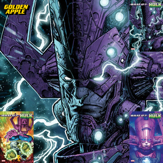 What If...? Galactus Transformed Hulk? #1 A1 Cover Set Of 7 Books 1:10 1:100 (01/01/2025) Marvel