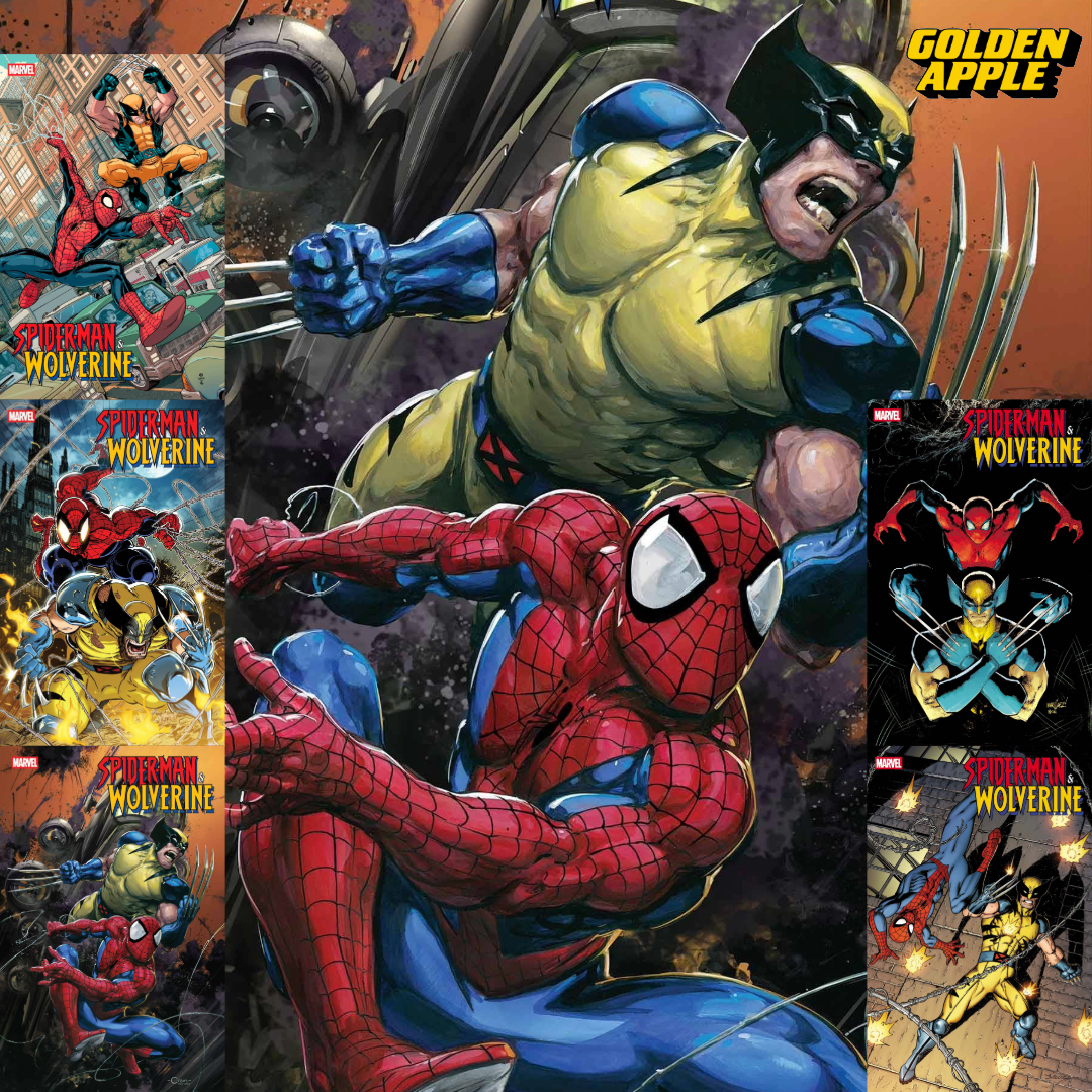 Spider-Man & Wolverine #1 A1 Cover Set Of 7 1:25 1:100 (05/21/2025) Marvel