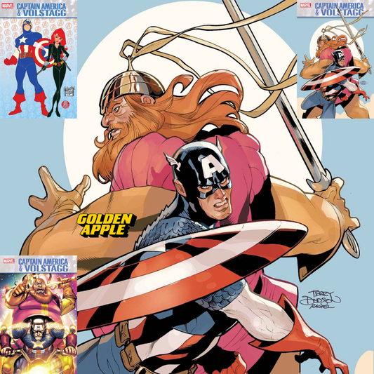 Captain America & Volstagg #1 A1 Cover Set Of 5 1:25 1:50 (02/26/2025) Marvel