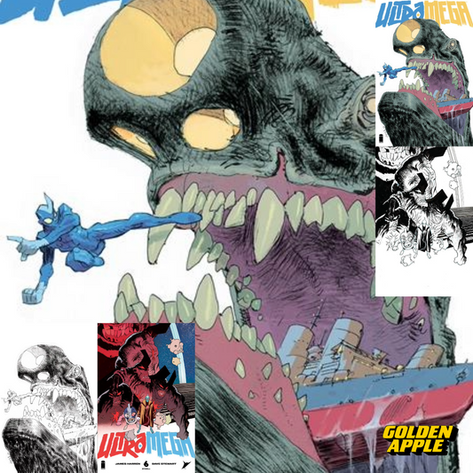 Ultramega By James Harren #6 (Of 8) A1 Cover Set Of 4 1:25 (10/16/2024) Image