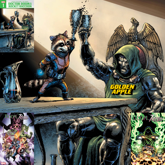 Doctor Doom & Rocket Raccoon #1 A1 Cover Set Of 6 1:25 1:100 (01/22/2025) Marvel