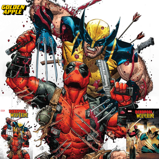 Deadpool Wolverine #3 A1 Cover Set Of 5 1:25 1:100 (03/19/2025) Marvel