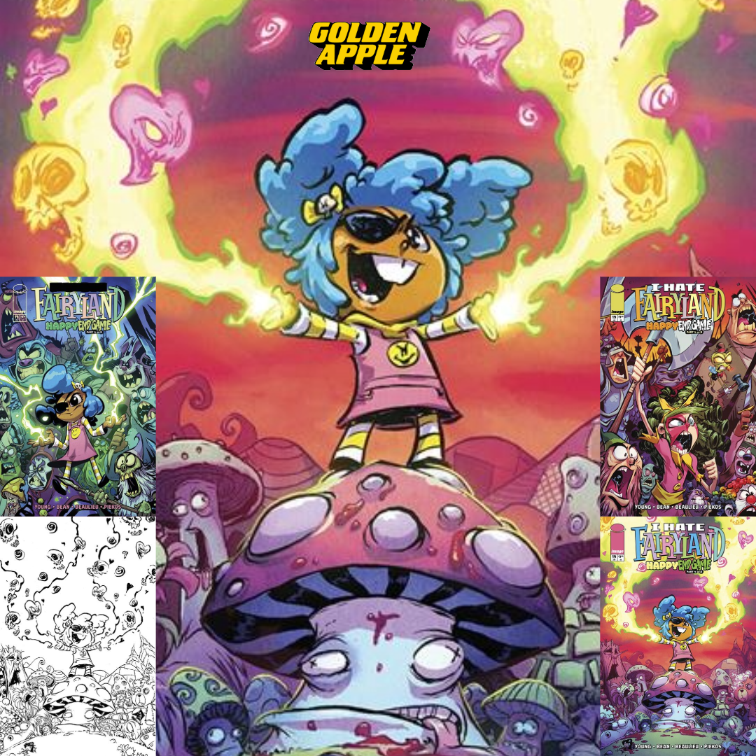 I Hate Fairyland (2022) #19 A1 Cover Set Of 4 1:10 1:25 (01/01/2025) Image